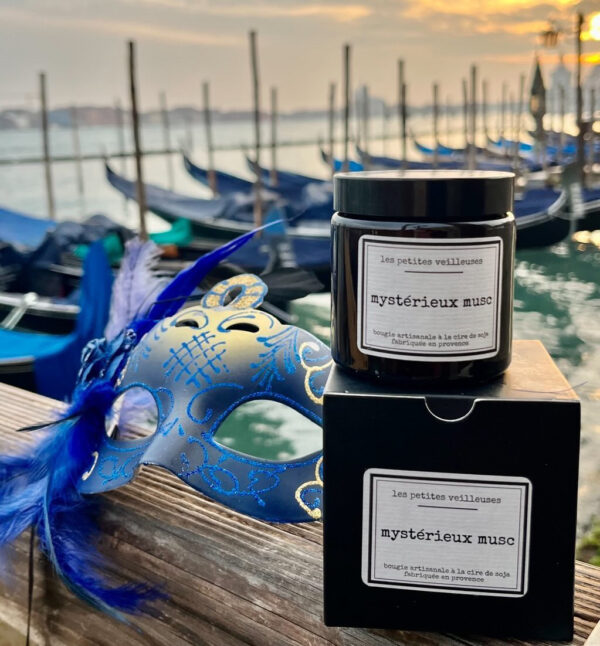 Bougie Mystérieux Musc 120ml