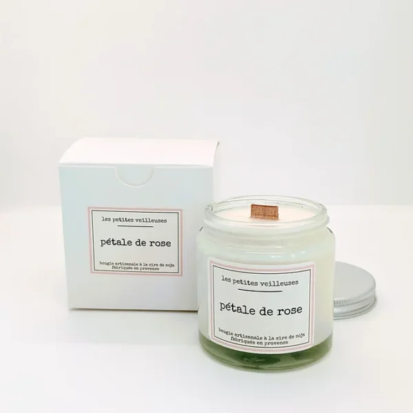 Bougie Pétale de Rose 120ML – Image 2