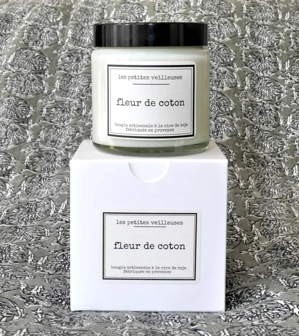 Bougie Fleur de coton 120ml – Image 3