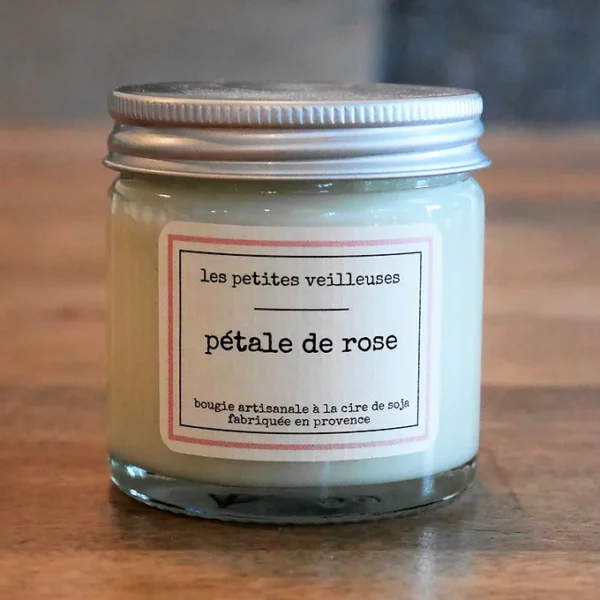 Bougie Pétale de Rose 120ML – Image 3
